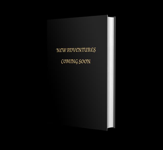 New Adventures Coming Soon — Book Two mockup